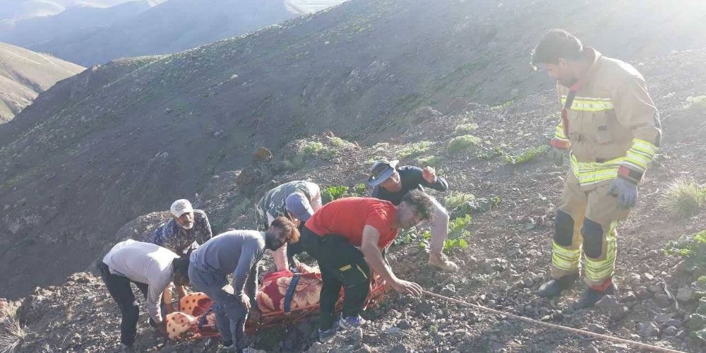 فوت شهروند قزوینی بر اثر سقوط از دره