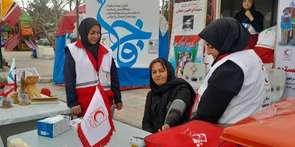 اجرای طرح ملی خدمات نوروز با مشارکت ۱۹۵ داوطلب هلال احمر