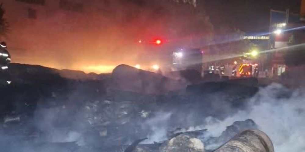جزییات حادثه حریق در شرکت پارس پلیمر قزوین