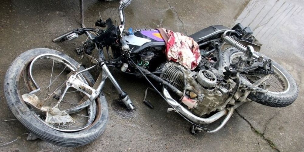 مرگ مرد ۵۶ ساله در واژگونی موتورسیکلت