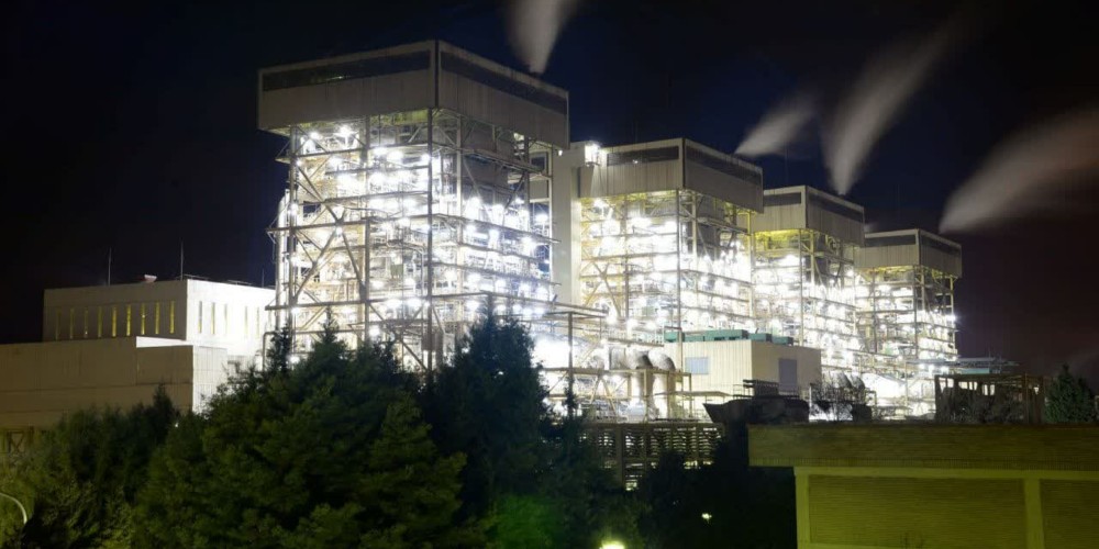 تولید بیش از پنج میلیارد کیلووات ساعت برق در نیروگاه شهید رجایی