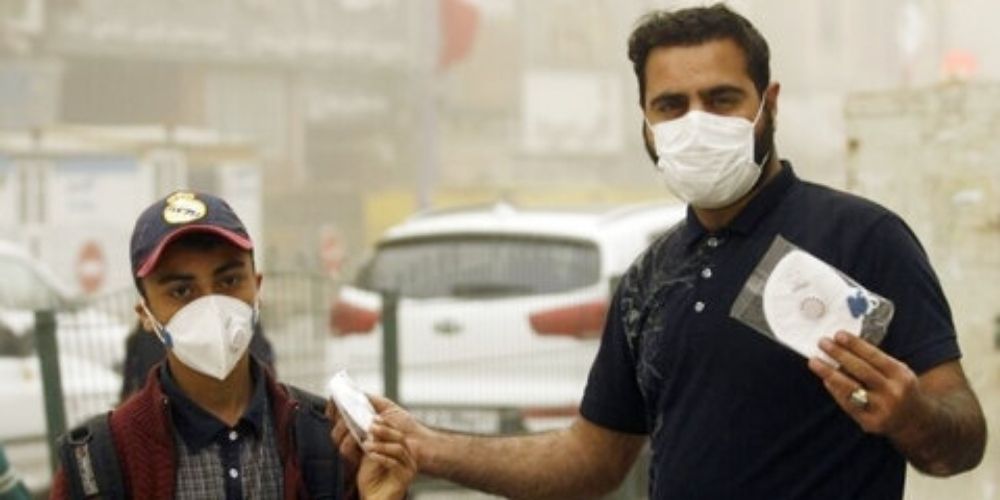 توصیه‌های سلامتی در برابر گرد و غبار هوا