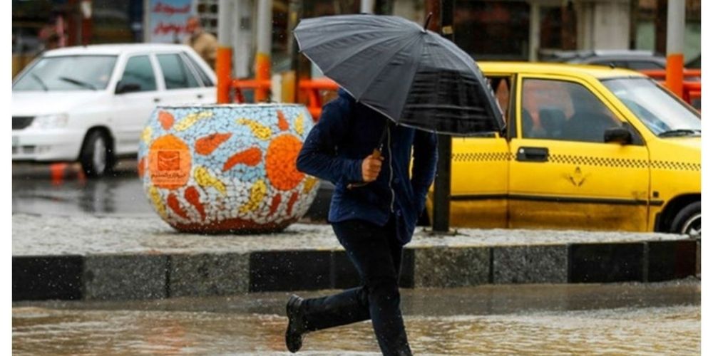 آسمان قزوین بارانی می‌شود