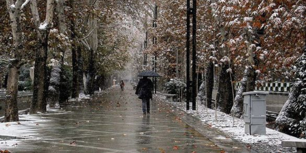 پیش‌بینی برف و باران برای قزوین
