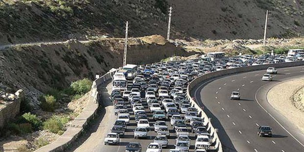 تردد بیش‌از ۱۱ میلیون خودرو در نوروز از محورهای قزوین